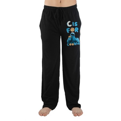 Sesame Street Black Sleep Pajama Pants-medium : Target