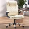 Rbied Ergonomic Executive Office Chair Home Desk Chair with Flip-Up Arms, 360° Rotation, Adjustable Backrest and Height - 2 of 4