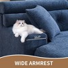 Whisen 86" Modular Convertible Sectional with 2 Pillows - 4 of 4
