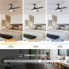 52 Inch Ceiling Fans with Lights and Remote Dimmable LED ABS Blades 6 Speeds Reversible DC Motor Noiseless Ceiling Fan for Bedroom Living Room Office - 4 of 4