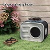 SEVOBAL Outdoor Cat House Cat Shelter Bed Mat Feral Cat Pet House Indoor Outdoor Weatherproof Insulated Easy Assembly, 20.8"*14.2"*15.9" - 2 of 4