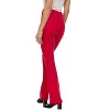 ZayWay Women's Stretch Bootcut Dress Pants with Pockets - Wear to Work - Ponte Treggings - 2 of 4