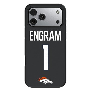 NFL Denver Broncos Players Game Tactic Bump Cell Phone Case for Apple iPhone 17 Series - 1 of 4