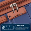 GustoWave 3 Piece Hardshell Luggage Set Expandable (20''/24''/28''), Lightweight Hardside Suitcase Set with TSA Locks, Double Spinner Wheels - 3 of 4