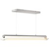 Progress Lighting, Concourse Collection, 1-Light Linear Pendant, Brushed Nickel, LED, Minimalist Design - 3 of 4