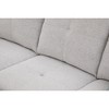 L-Shaped Sectional Sofas 3-Piece Sectional Sofa with Storage Ottoman, Cup Holders, and Toss Pillows - 2 of 4