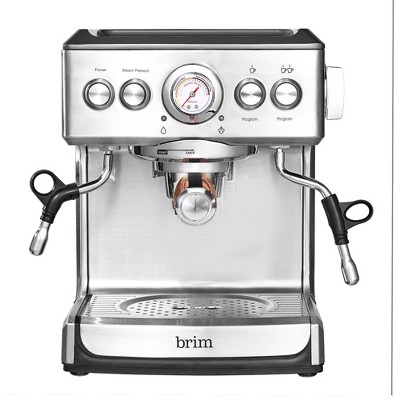 Brim Ground Espresso Maker - Silver