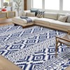 Washable Modern Stripe Rugs for Living Room Non Slip Indoor Thin Ultra Soft Carpet Abstract Low Pile Lightweight Area Rugs Room Decor - 4 of 4