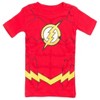 DC Comics Justice League The Flash Superman Batman Pajama Shirts and Pants Toddler - 3 of 4