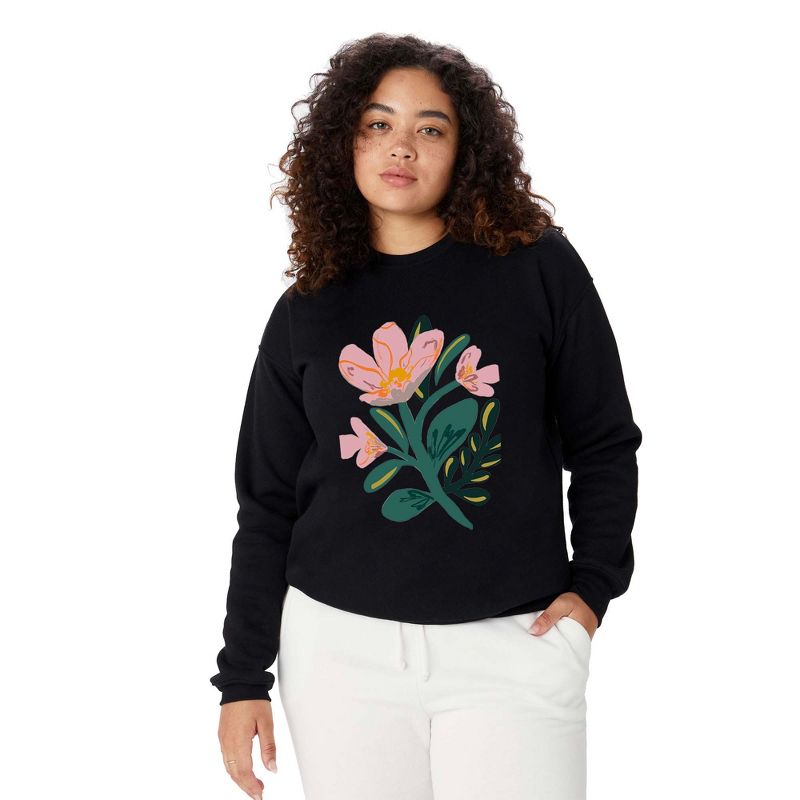 Oris Eddu Flower Play Sweatshirt - Deny Designs, 2 of 5