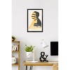 Trends International Alfred Hitchcock - The Man Who Knew Too Much (1954) Silhouette Framed Wall Poster Prints - 2 of 4