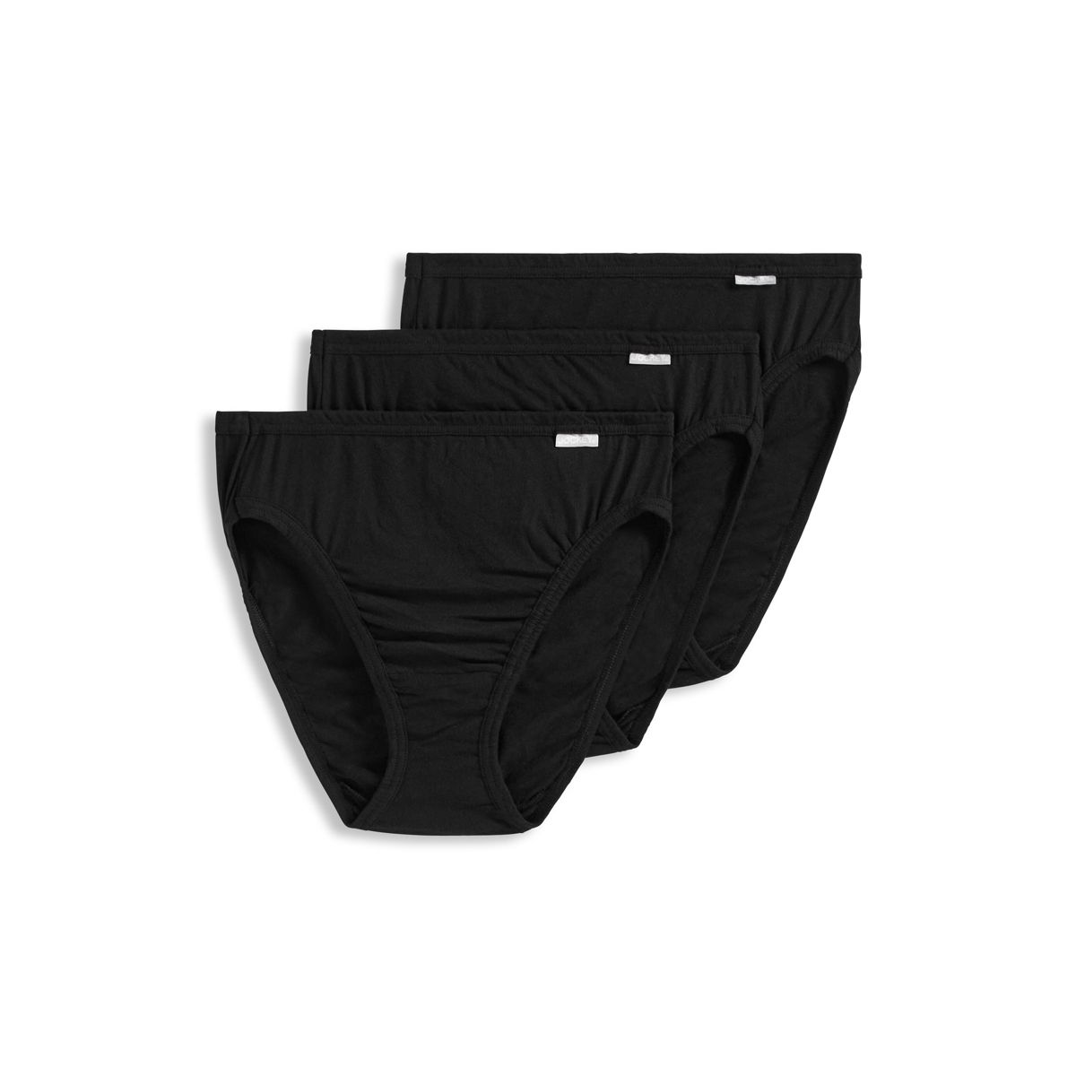 Jockey Women's 100% Cotton Elance French Cut - 3 Pack