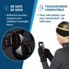 TrailHeads Womens Running Gloves - Touchscreen Fingers & Convertible Waterproof Mitten Shell - 3 of 4