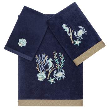 Aaron Design Embellished Towel Set - Linum Home Textiles