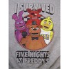 Five Nights at Freddy's I Survived Boy's Athletic Heather Long Sleeve Shirt - 2 of 2