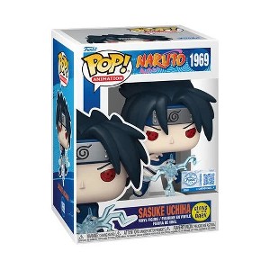 Funko Pop! Animation: Naruto Shippuden - Sasuke Uchiha Entertainment Earth Special Glow in The Dark Exclusive # 1969 - 1 of 4
