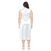 L I V D Women's Topanga Satin Stretch Cowl Dress - 3 of 3