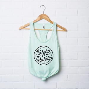 Simply Sage Market Women's Cardio Is Hardio Racerback Tank - 1 of 3