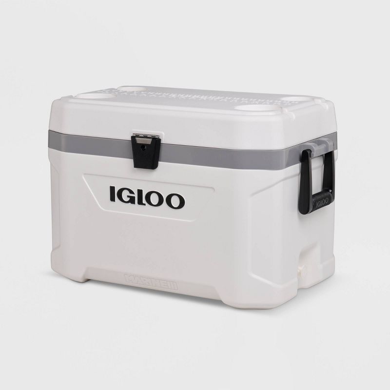 Igloo Latitude Marine Ultra 54 Quart Cooler - White, 4 of 13