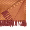 Saro Lifestyle Recycled Woven Table Runner, 13"x72", Orange - 2 of 3