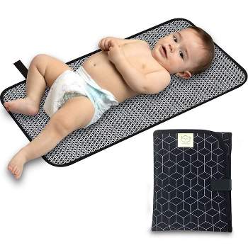 KeaBabies Swift Diaper Changing Pad, Portable Waterproof Diaper Changing Pad for Baby, Travel Changing Pad for Diaper Bag