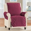 Collections Etc Pinsonic Patchwork Quilted Furniture Cover - 2 of 3