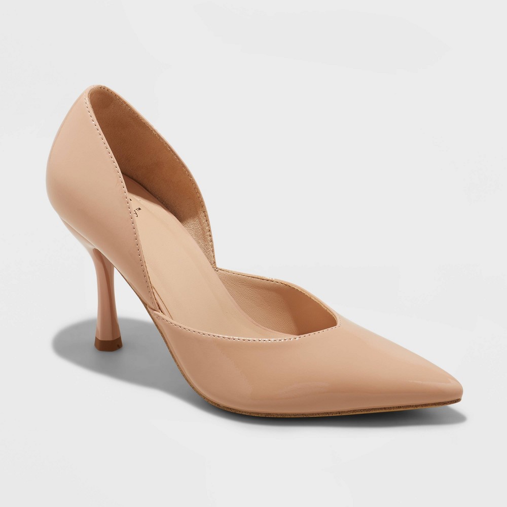 Women's Amy Pumps - A New Day™ Beige 11