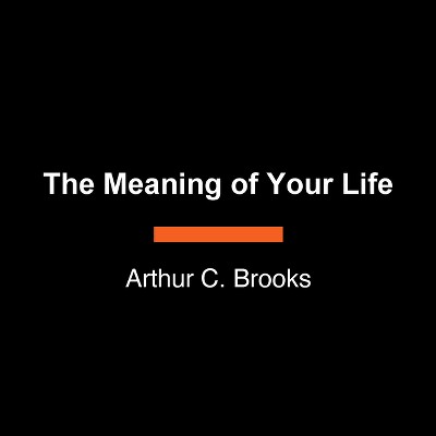 The Meaning of Your Life - Large Print by  Arthur C Brooks (Paperback)