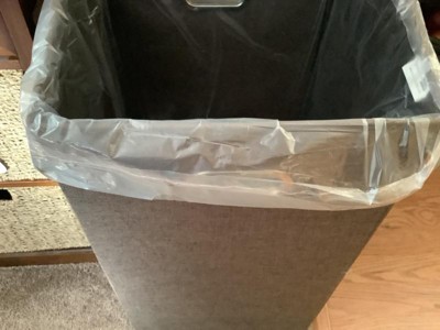 Plasticplace 32-33 gal. Clear Drawstring Trash Bags (Case of 100)