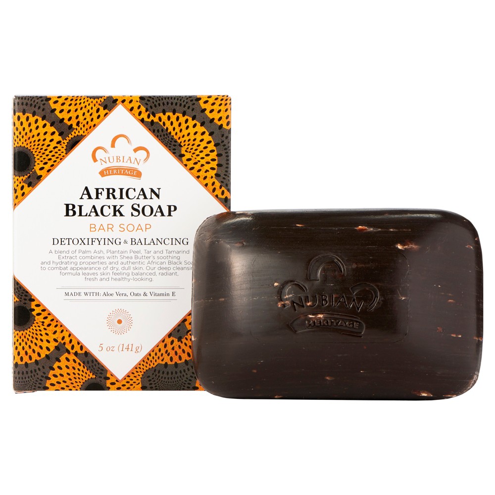 UPC 764302106005 product image for Nubian Heritage African Black Bar Soap 5 oz, Adult Unisex | upcitemdb.com