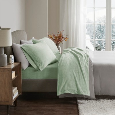 3Pcs Lightweight Ultra Soft Sheet Set, 200 GSM Solid Brushed Micro Plush Bedding Set, St. Patrick's Day Deal