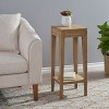 Vynxaria Outdoor  PLANT STAND All Weather small Coffee Table for Garden Yard Patio Deck Balcony Shed Front Porch - 2 of 4