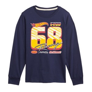 Boys' - Hot Wheels - HW Racing Jersey Long Sleeve Graphic T-Shirt - 1 of 3