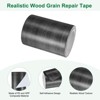Unique Bargains Self Adhesive Realistic Wood Grain Durable Multi Use Masking Tape 1 Pc - 2 of 4