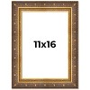 PosterPalooza | Museum Gold Picture Frame - UV Acrylic, Foam Board Backing, Hanging Hardware - 2 of 4
