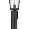 Z-Lite Helix 1 - Light Post Light in  Black - 2 of 4