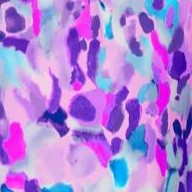 pink purple sea glass