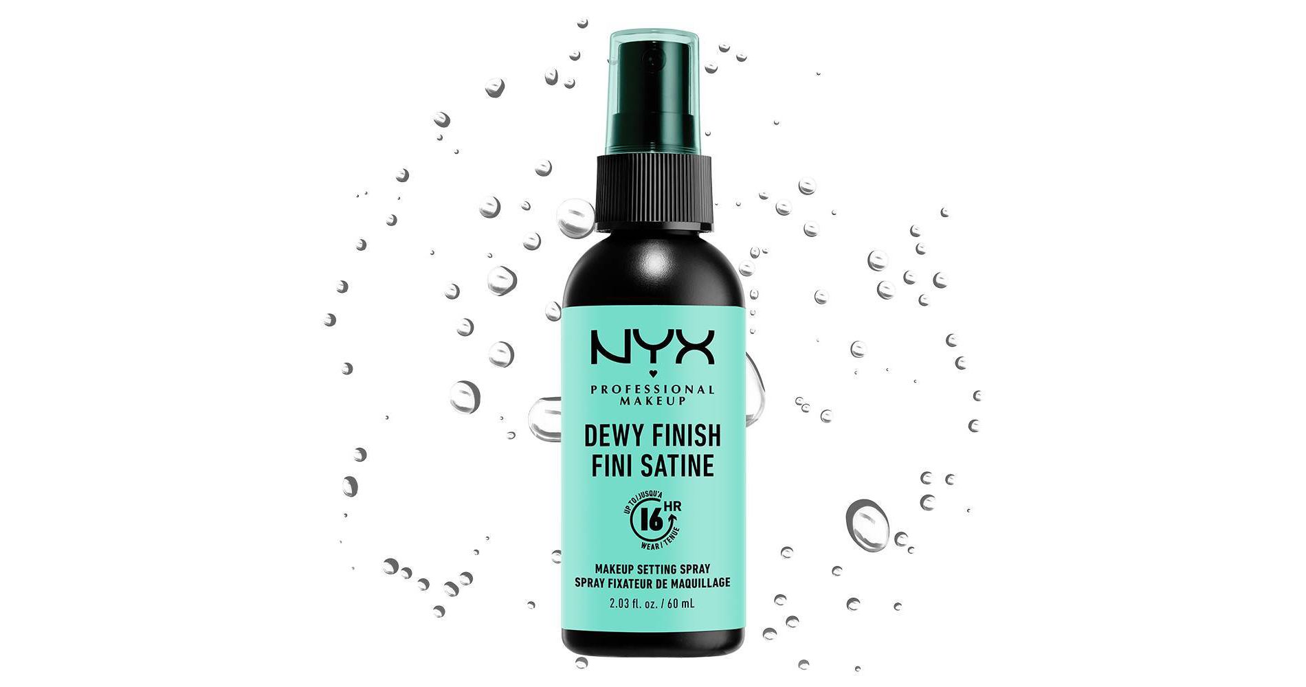 NYX Professional Makeup Long Lasting Makeup Setting Spray - Dewy Finish - 2.03 fl oz