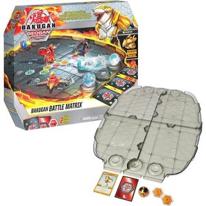 Bakugan Battle Matrix Deluxe Game Board with Exclusive Gold Sharktar Collectible Figure, Kids Ages 6 and Up - 1 of 4