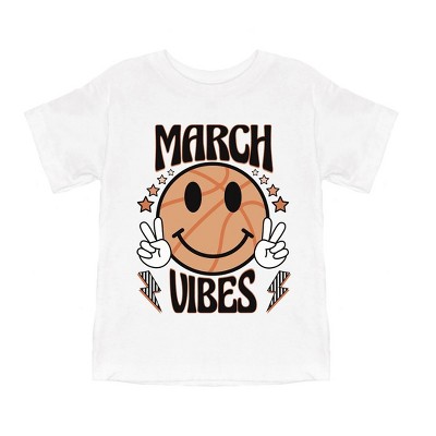 The Juniper Shop March Vibes Basketball Youth Short Sleeve Tee