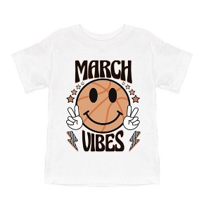 The Juniper Shop March Vibes Basketball Youth Short Sleeve Tee - 1 of 3