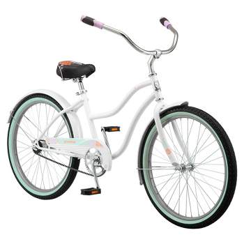 Schwinn 24" Legacy Kids' Cruiser Bike - White