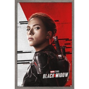 Trends International Marvel Cinematic Universe - Black Widow - Pose Framed Wall Poster Prints - 1 of 4
