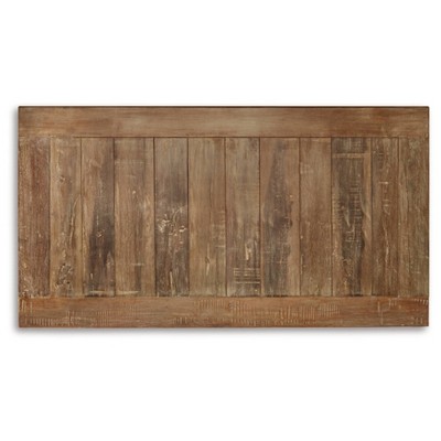 Randale 52" Brown Wood Coffee Table with Storage Drawers