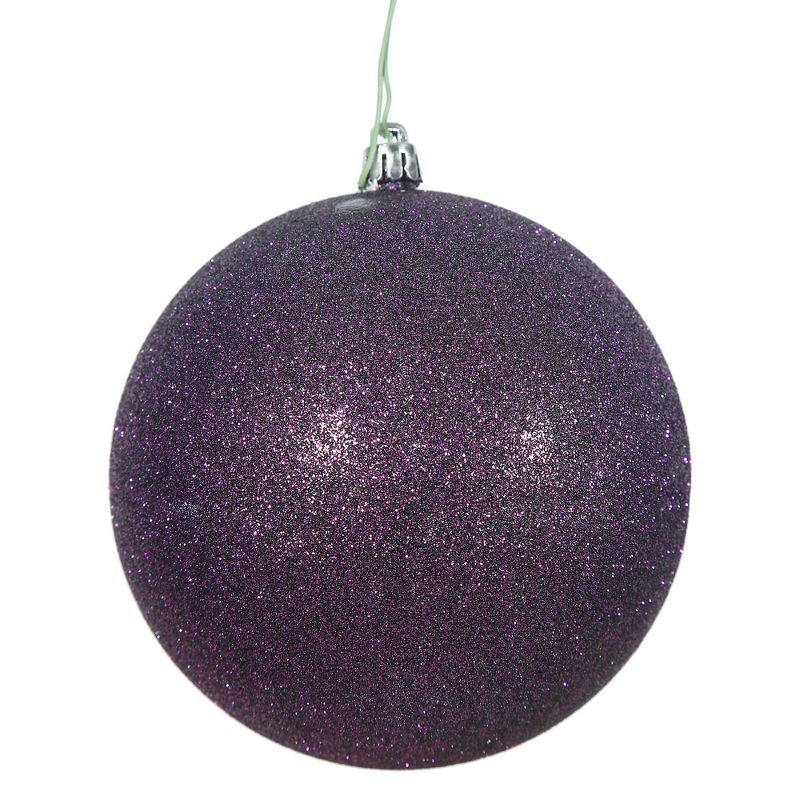 Vickerman Plum Ball Ornament, 1 of 6