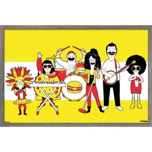 Trends International Bob's Burgers - Burgers and Fries Framed Wall Poster Prints - 1 of 4