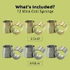 1 Inch Mini Metal Coil Spring Silver and Gold Variety Toy, for Parties, Gifts & Birthdays, Pack of 12 - 3 of 4