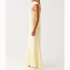 Clotth Women's Floral Off-Shoulder Bodycon Dress - Summer Slim Fit, Long Mesh Layer with Scarf for Weddings and Cocktail Parties - 2 of 4