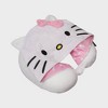 Hello Kitty Kids' Hooded Neck Pillow with Luggage Tag - 2 of 4