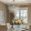 CityFurn 12-Light 39" Modern Luxury Round Tree Branches Chandeliers with Crystal Glass - 2 of 4